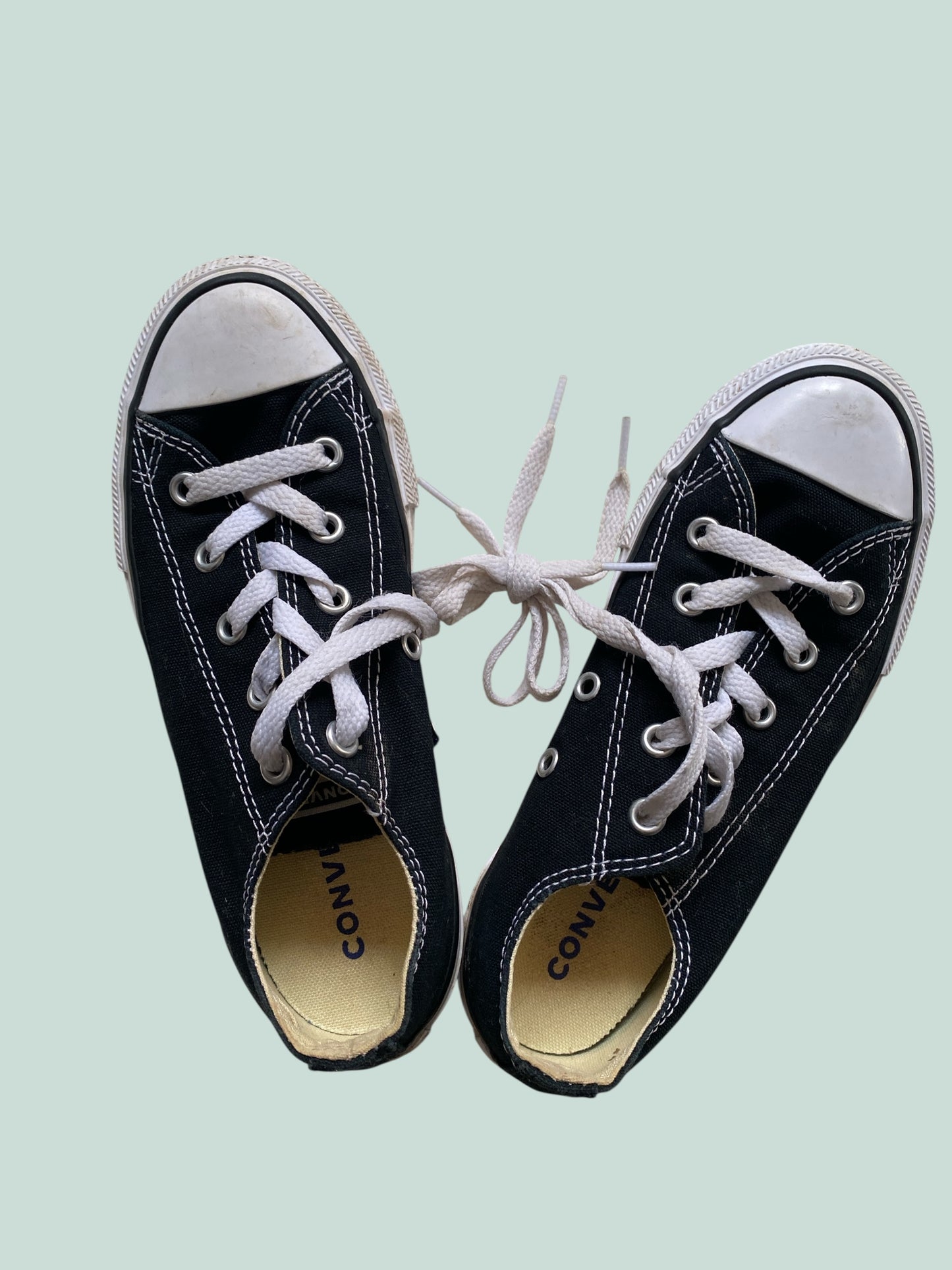 Black canvas sneakers 1 US Big Kids | Converse