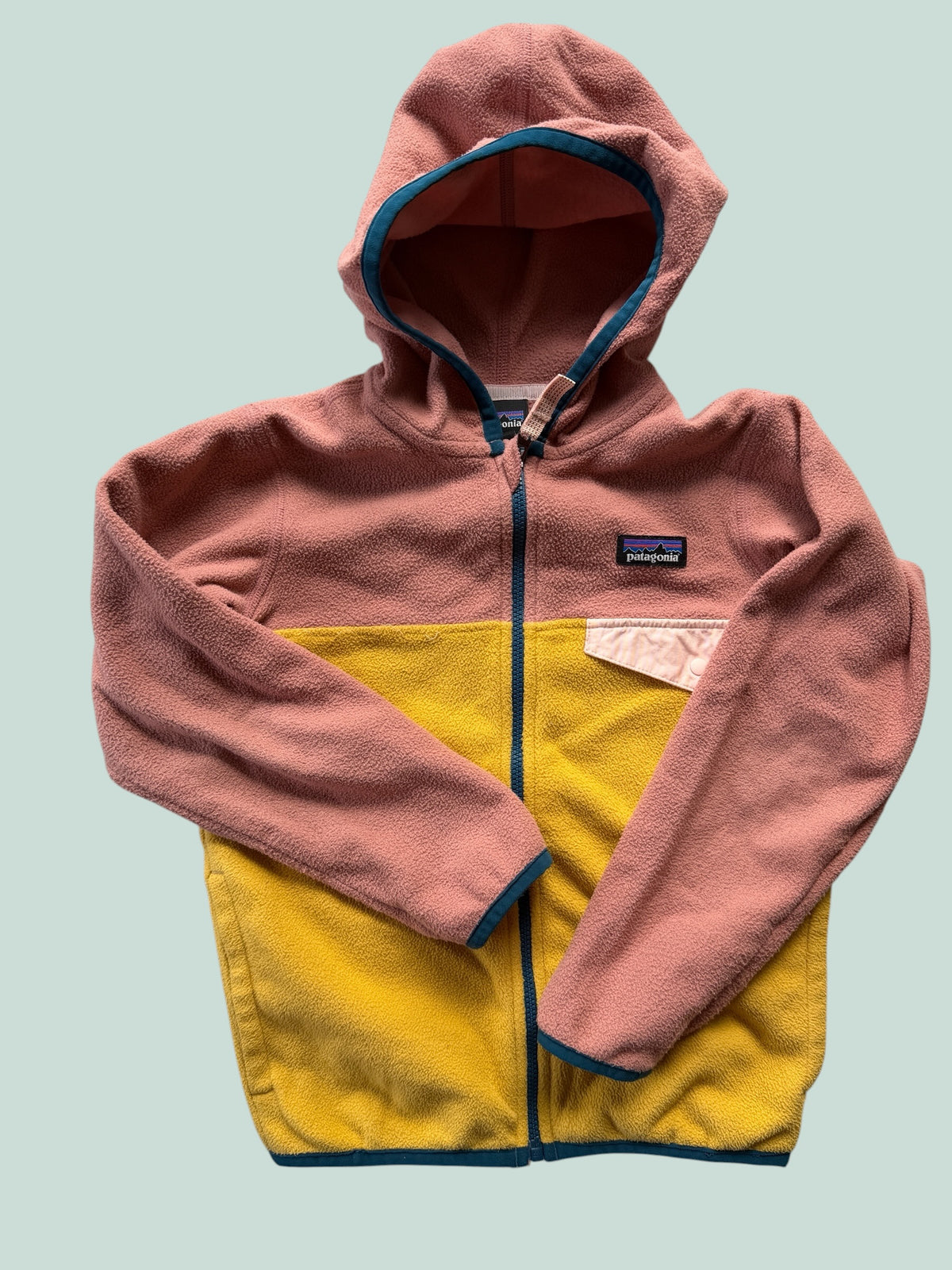Colour block synchilla hoodie 5Y | Patagonia