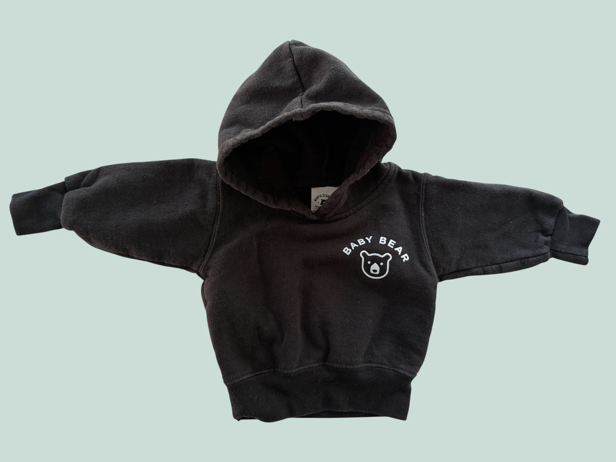 Cotton blend Baby Bear hoodie 6-12m | North Standard