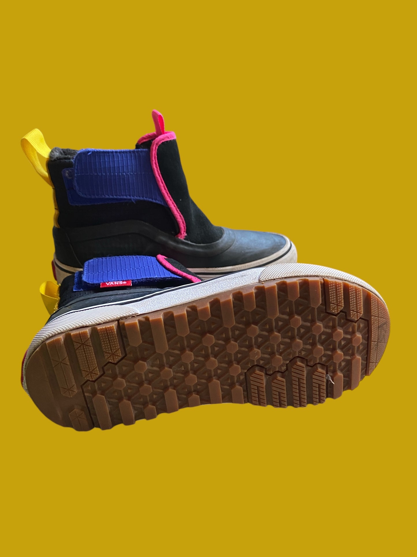 Velcro slip on all weather shoe 2 US Big Kid | Vans
