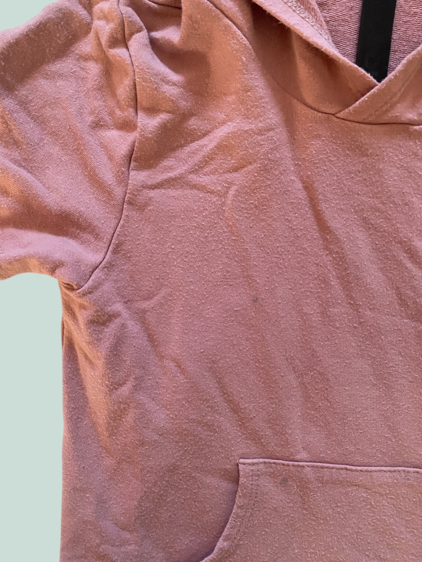 Bamboo/cotton blend hooded short sleeve 'zomper' romper 3Y | Rowe