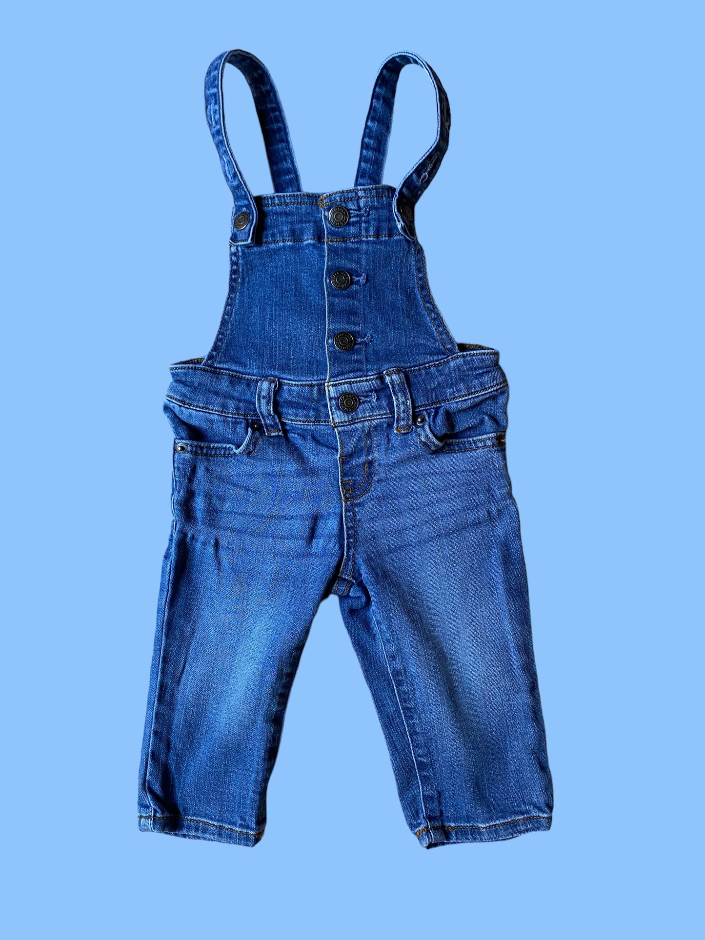 Stretchy jeans overalls 12m | Cat&Jack