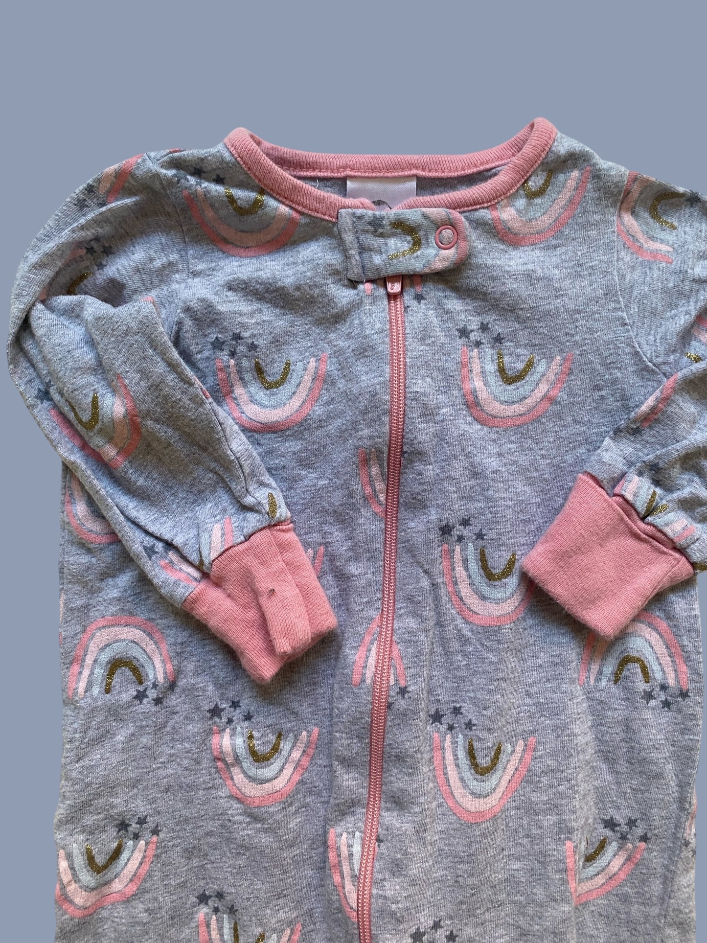 Rainbow cotton sleeper 0-3m | Gerber