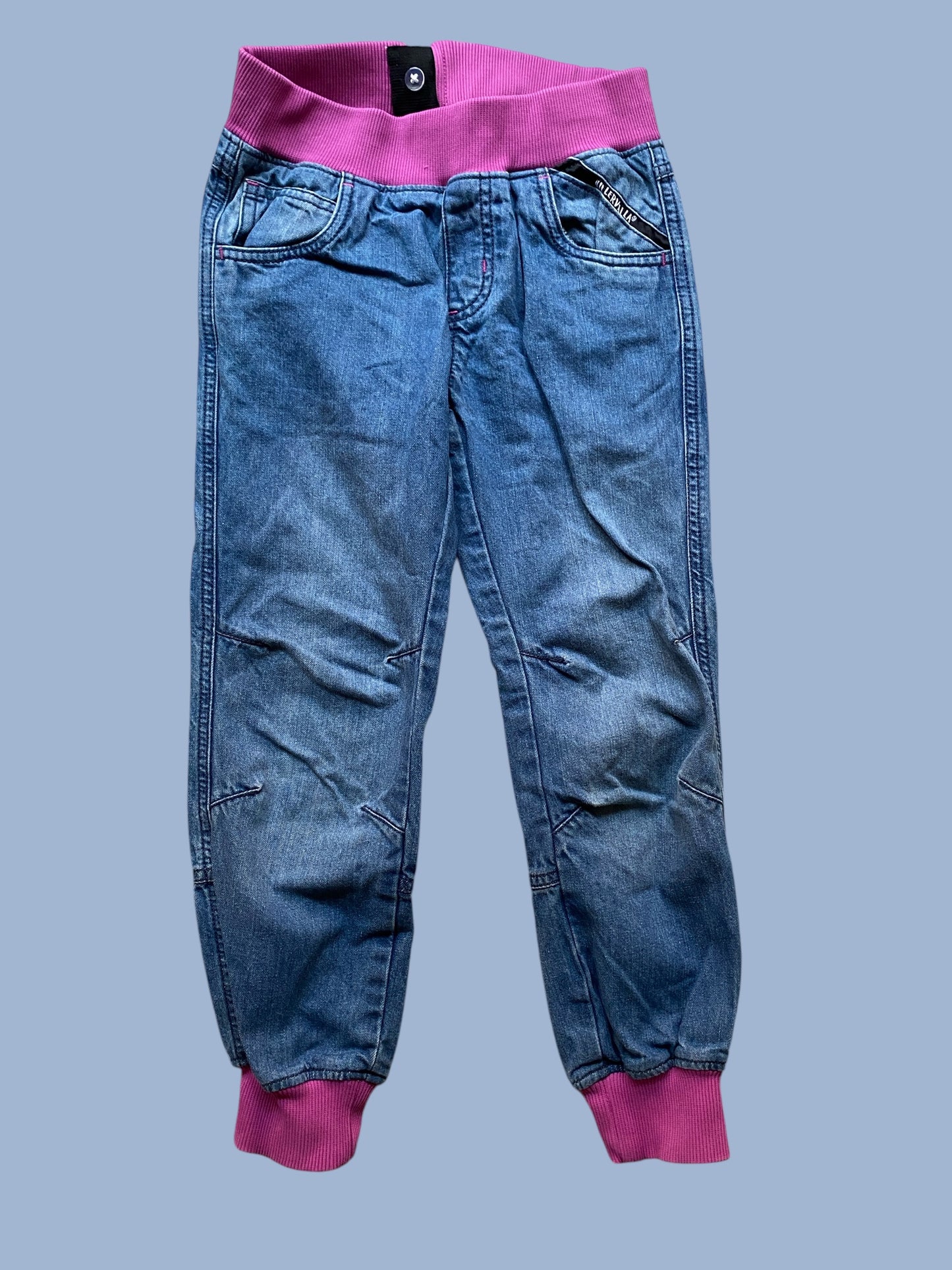 Cuffed denim jogger 6-7Y (122) | Villervalla
