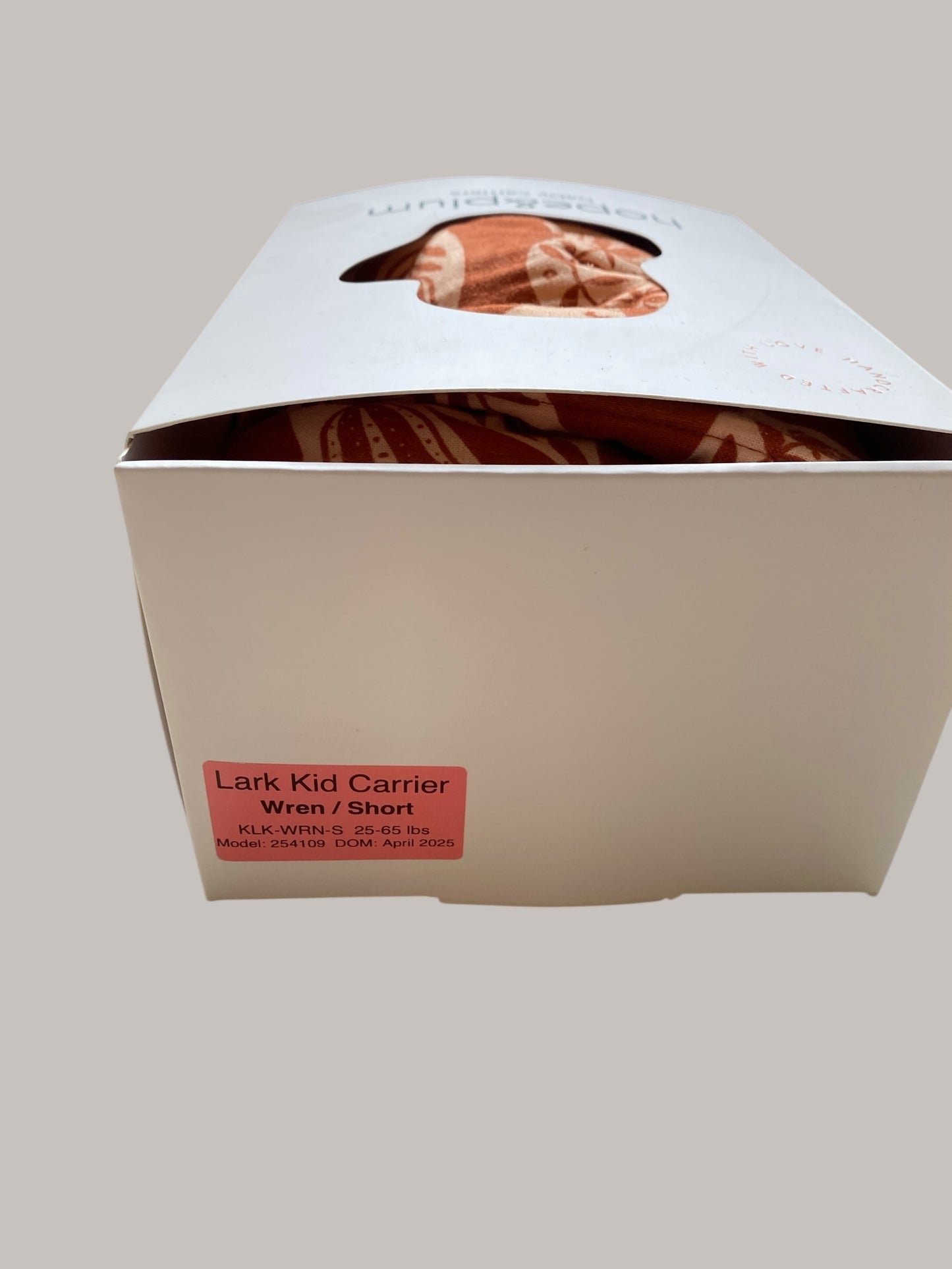 Lark Kid Carrier in Wren Print - short | Hope & Plum