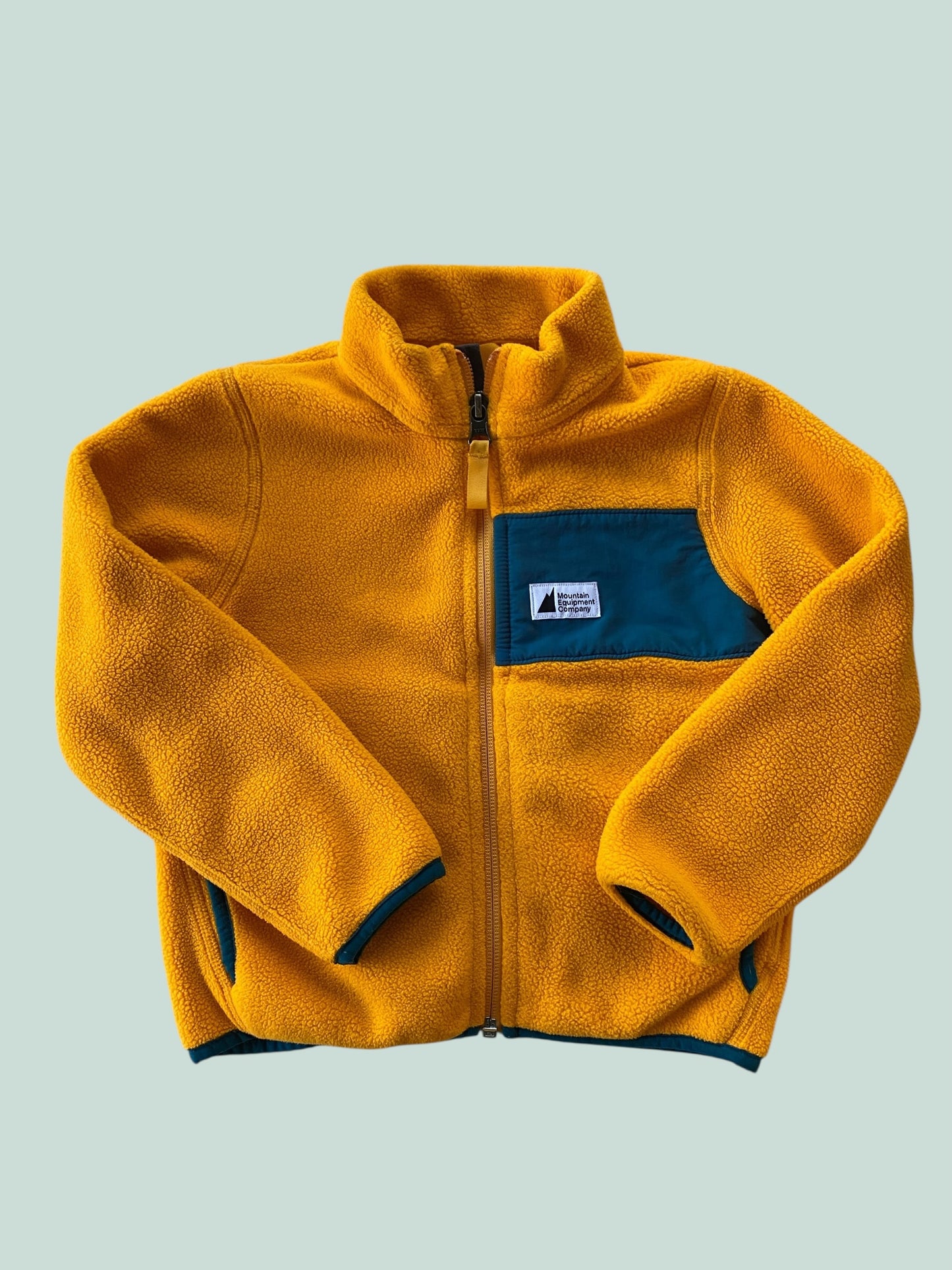 Yellow fleece zip up 3Y | MEC