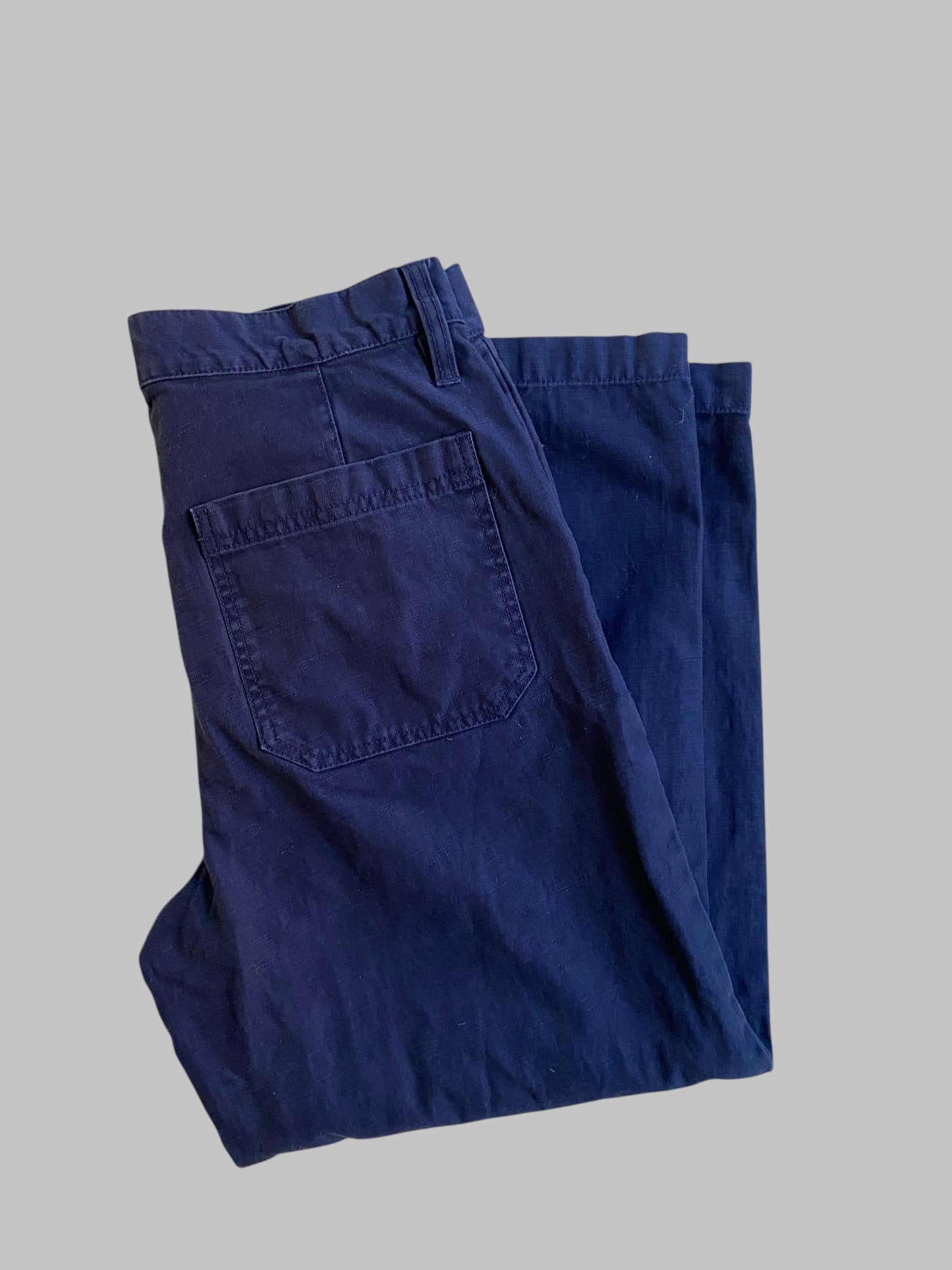 Navy cotton pants 27 women’s | J. Crew