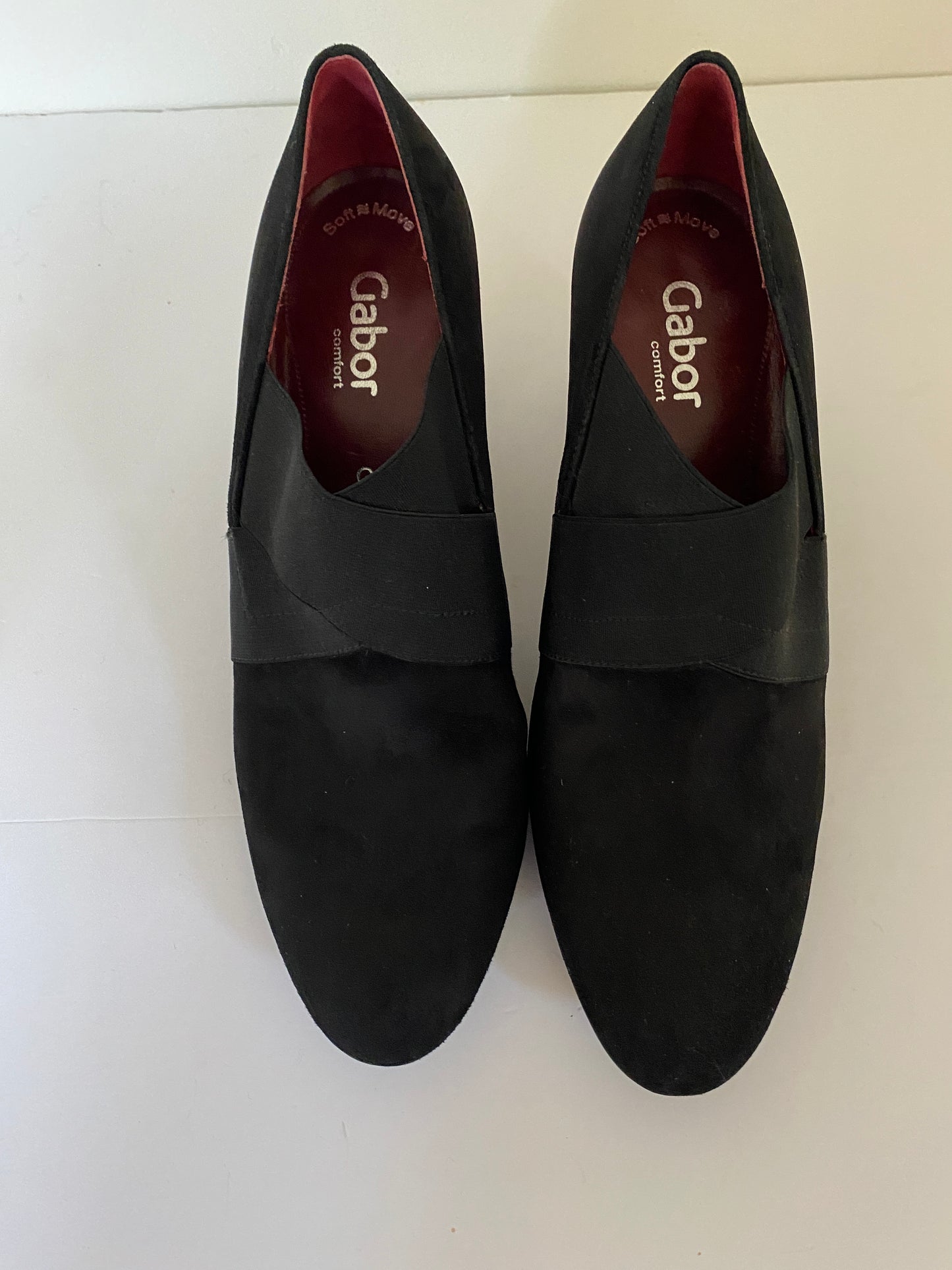 Black suede heels - 8| Gabor