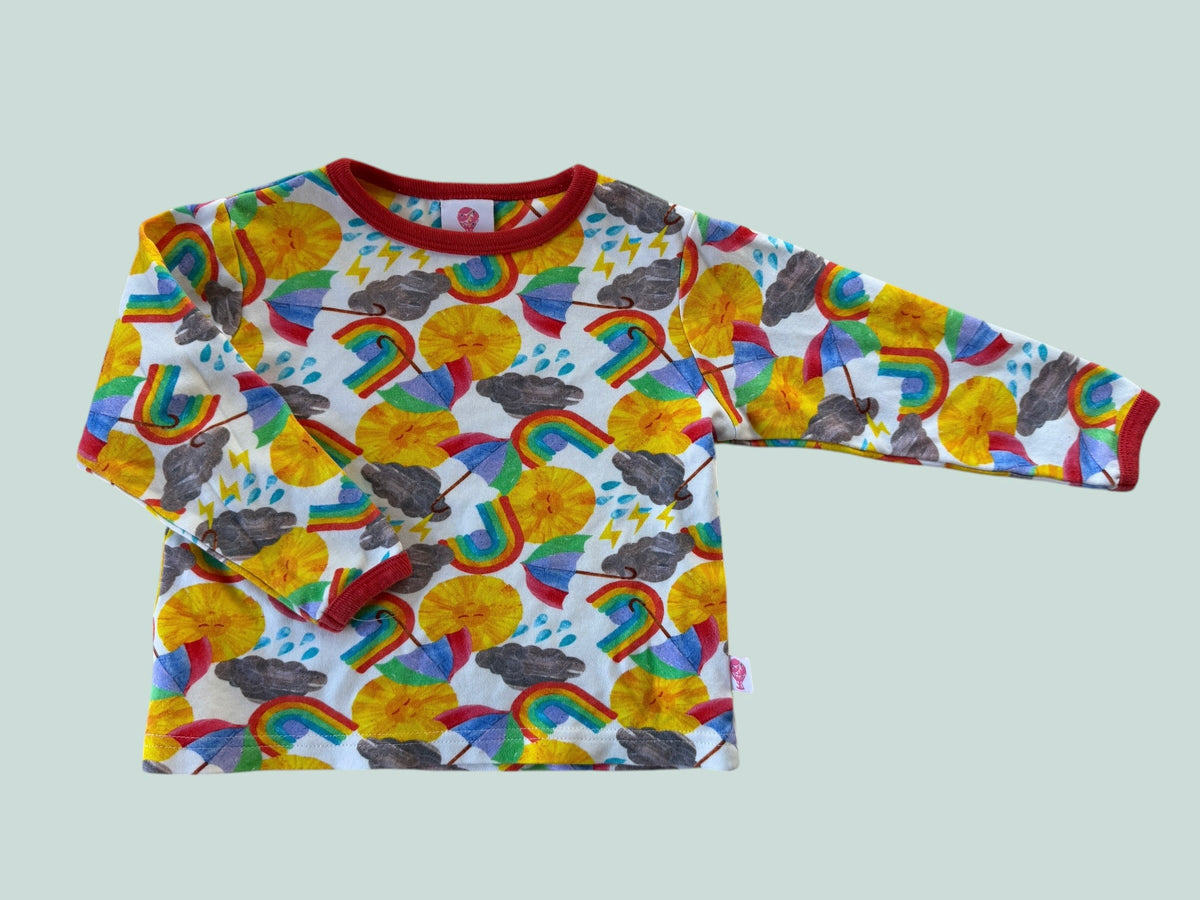 Organic cotton long sleeve weather top 2-3Y | Bunting Tree