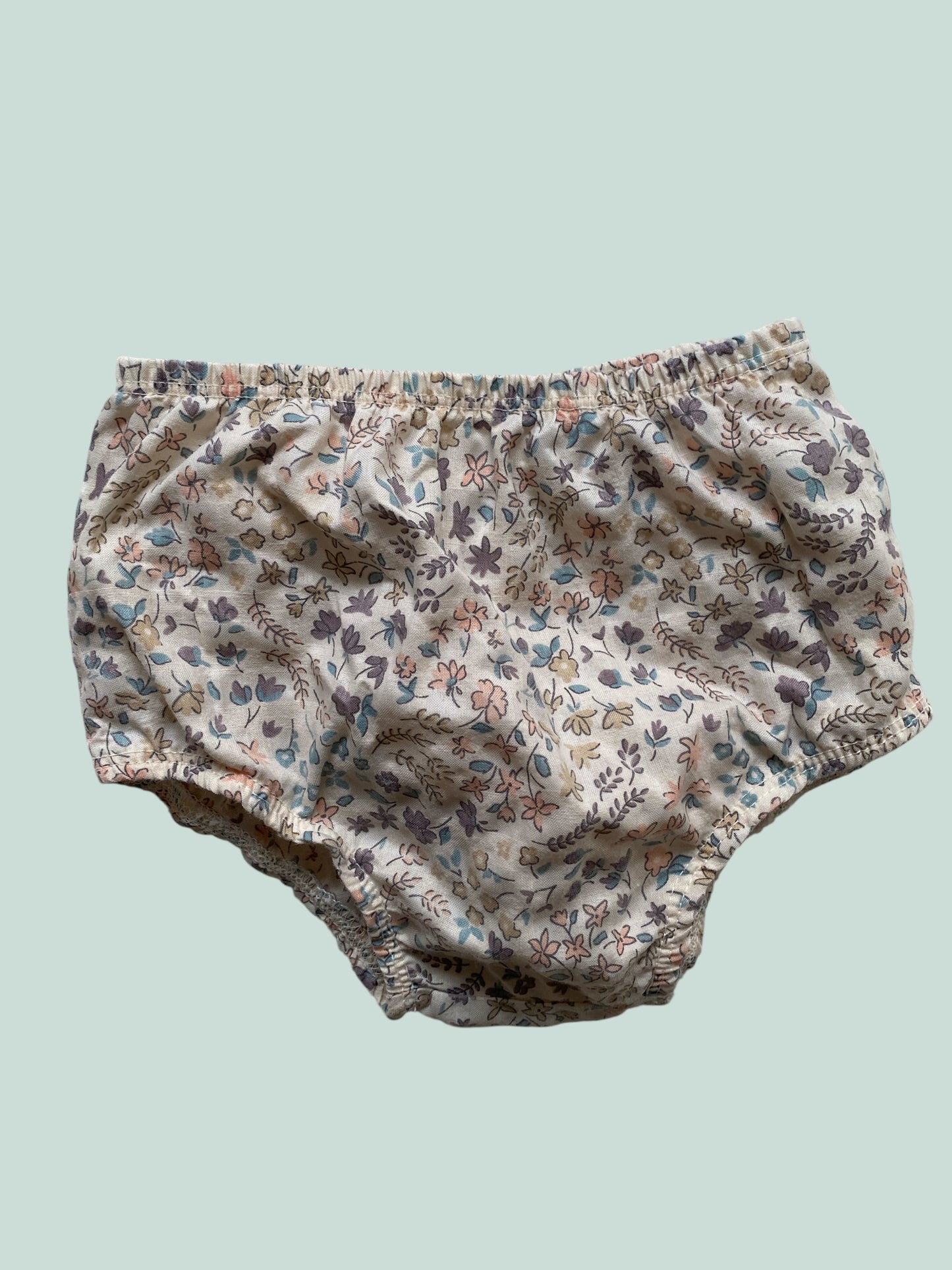 Flower bloomer cotton blend bottoms 18m | Gerber