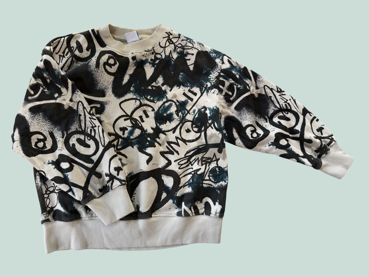 Cotton crewneck sweater 8Y | Zara