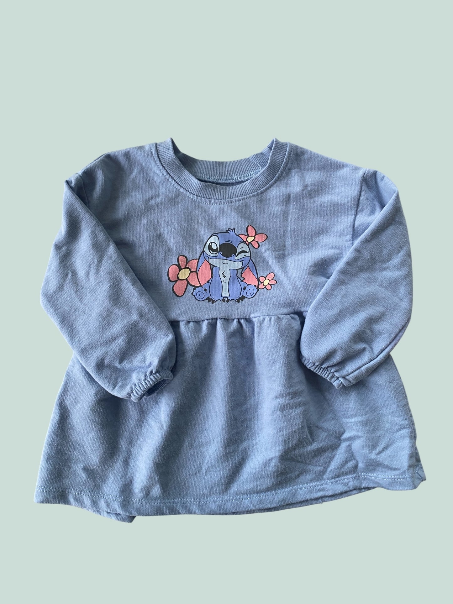 Stitch long sleeve dress 18-24m
