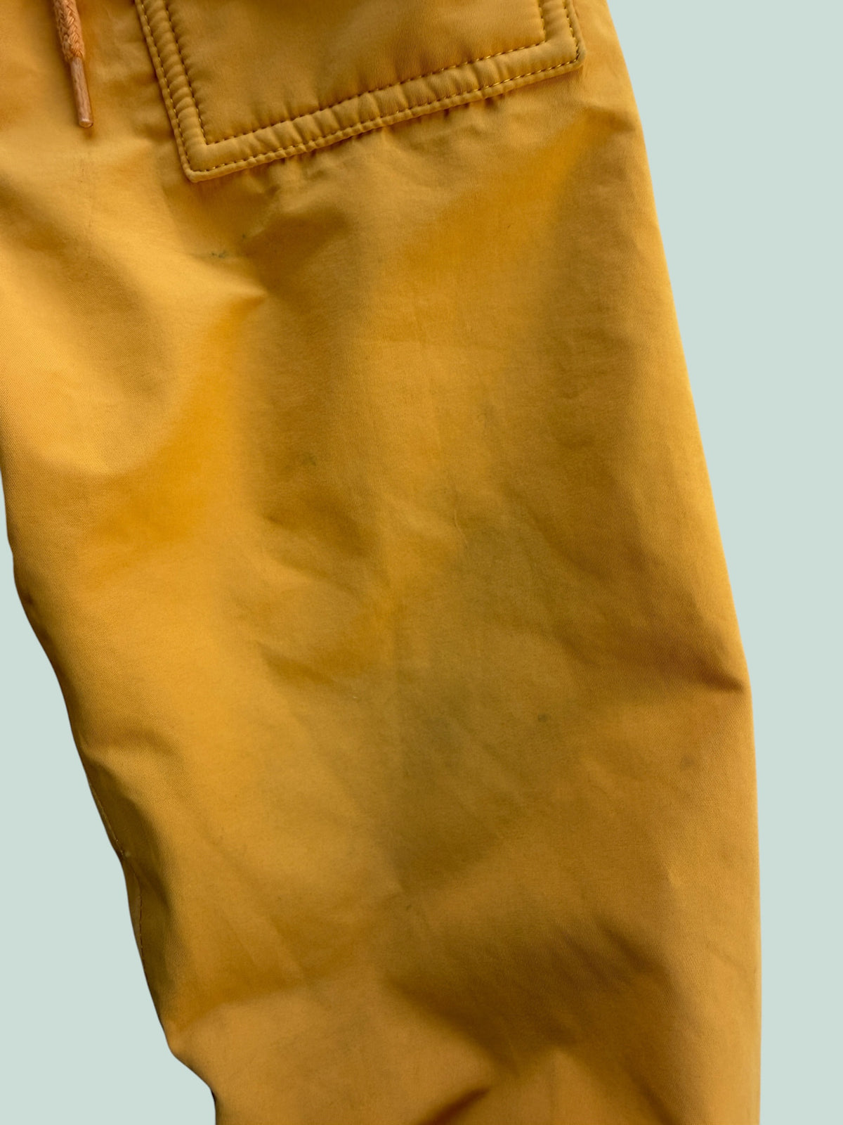 Mustard fleece lined rain pants 1Y | Jan & Jul