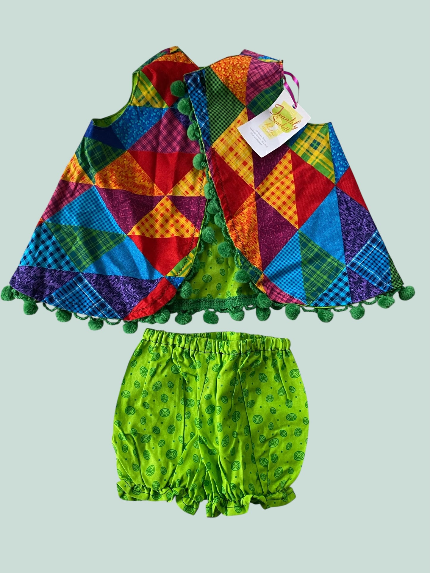 Vest and bloomer set 12-24m | Frankly Scarlett
