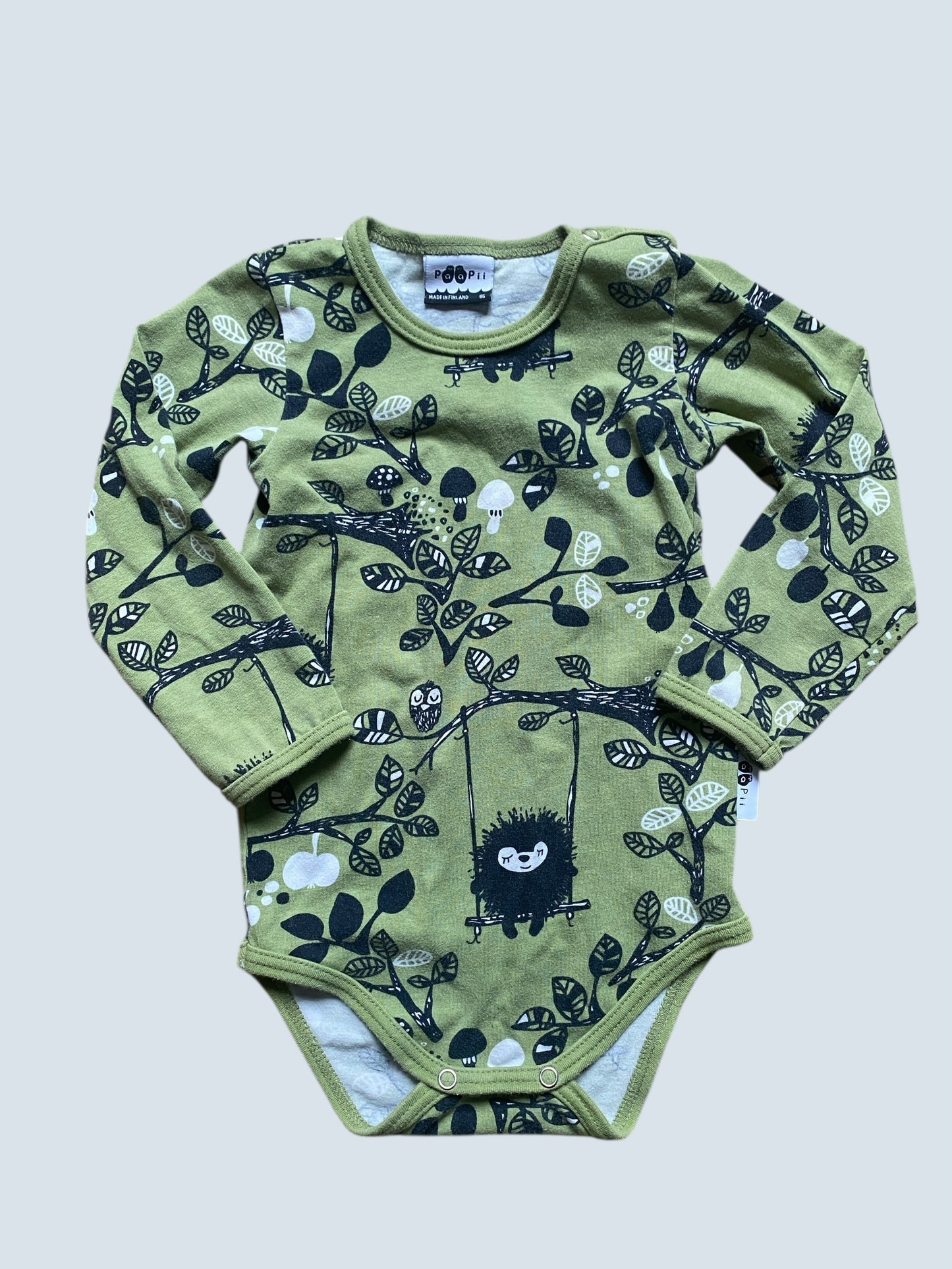 Organic cotton onesie 12-24m (86) | Paapii