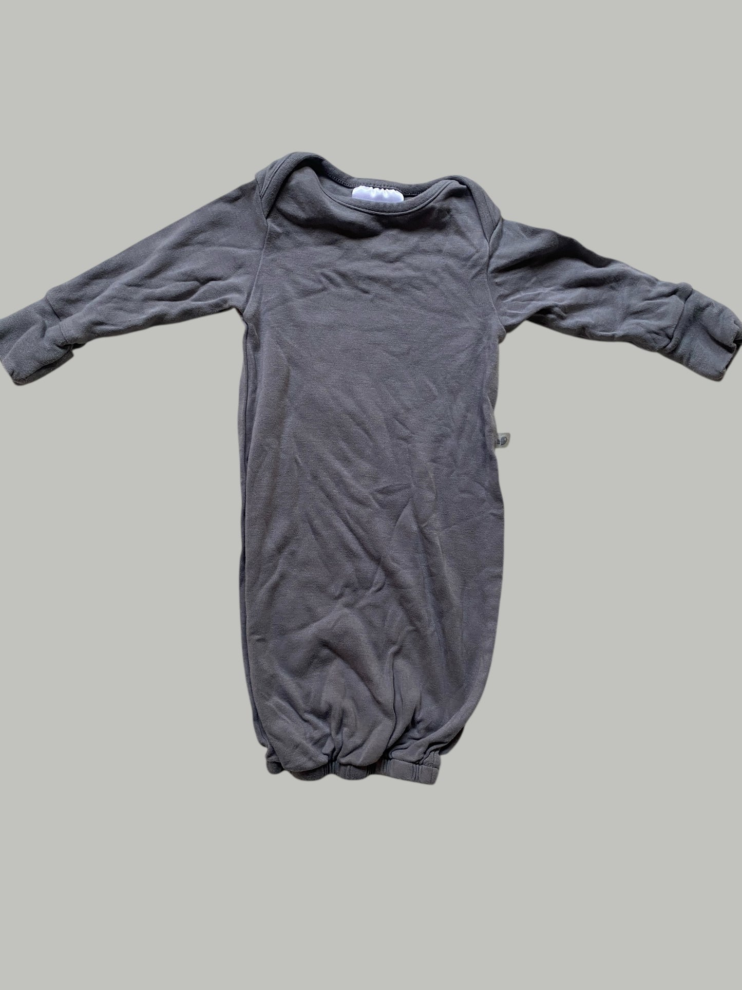 Bamboo blend gown sleeper newborn | Perlim PinPin