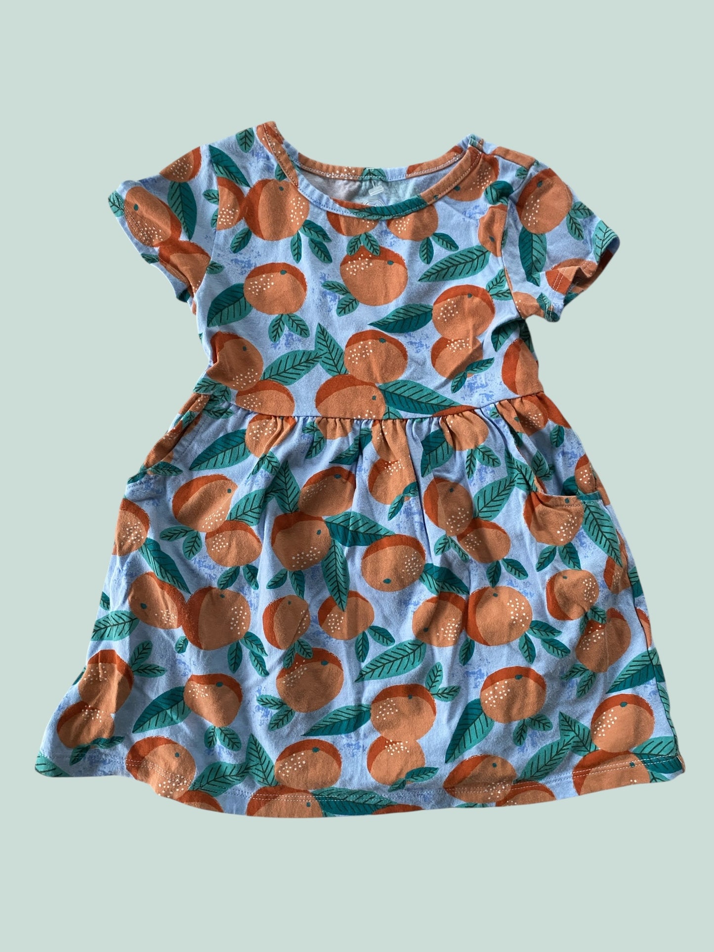 Cotton oranges dress 2Y | Wonder Nation
