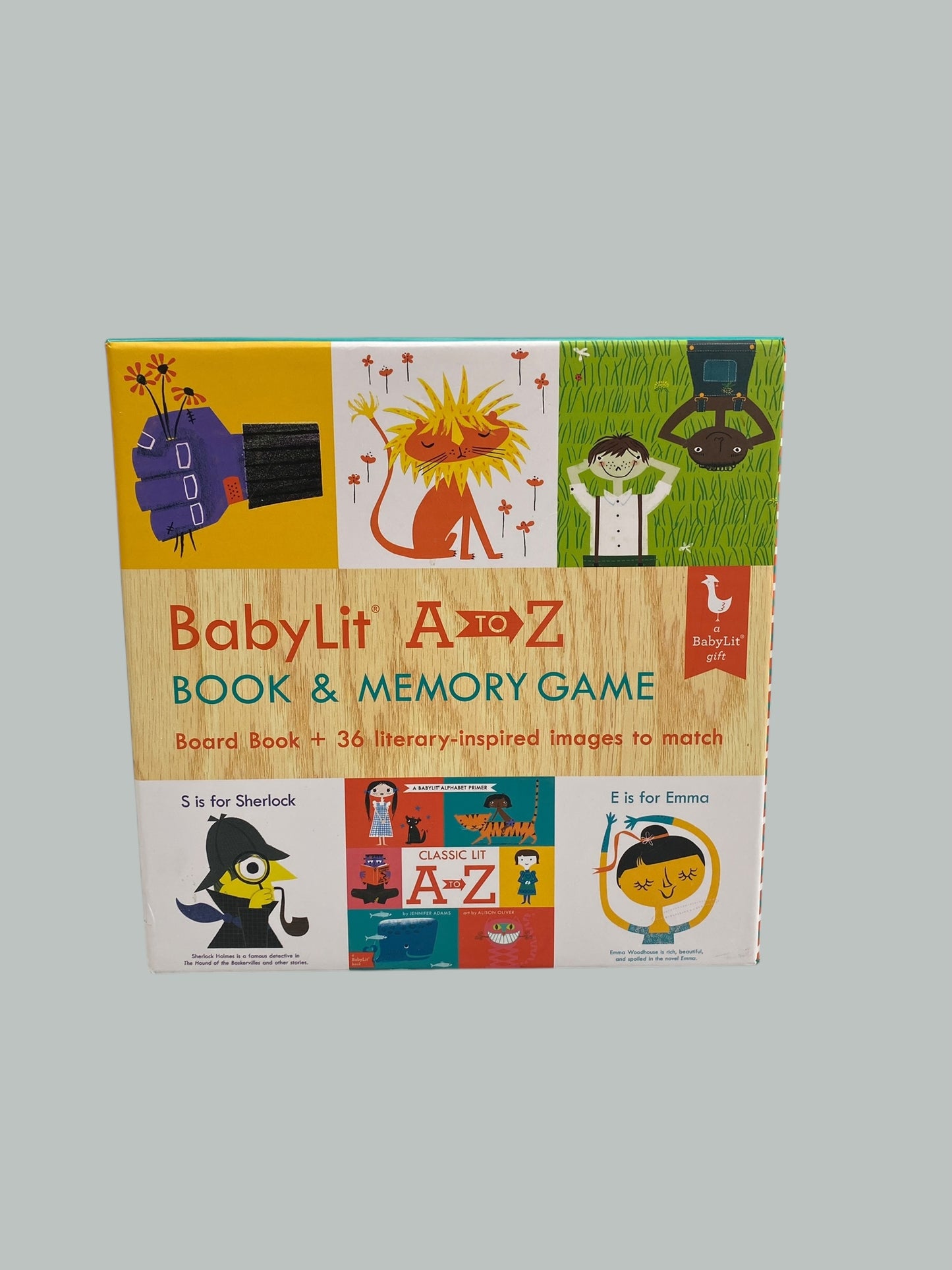 Baby lit A to Z memory game