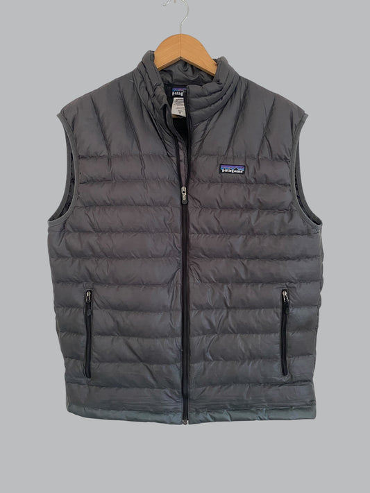 Grey down vest men's size medium | Patagonia