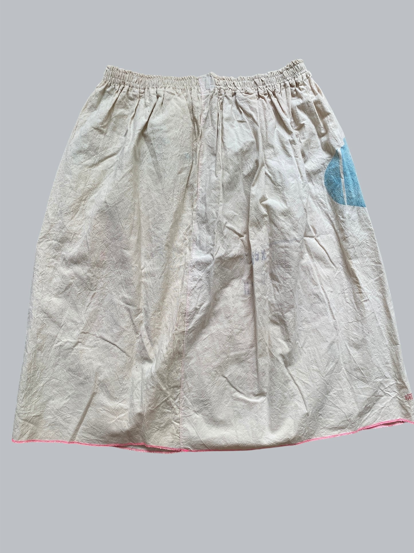 Upcycled Lantic Sugar skirt L-XL | Wanderbirdco