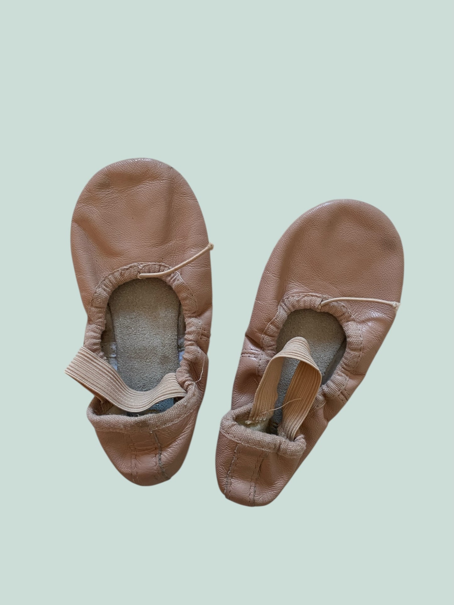 Soft pink leather ballet shoes 9B 9narrow) | Bloch