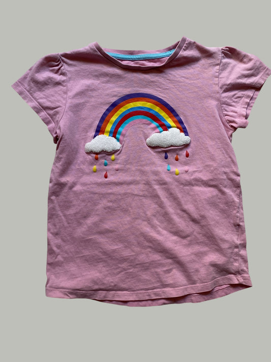 Organic cotton rainbow t-shirt 9-10Y | Mountain Warehouse