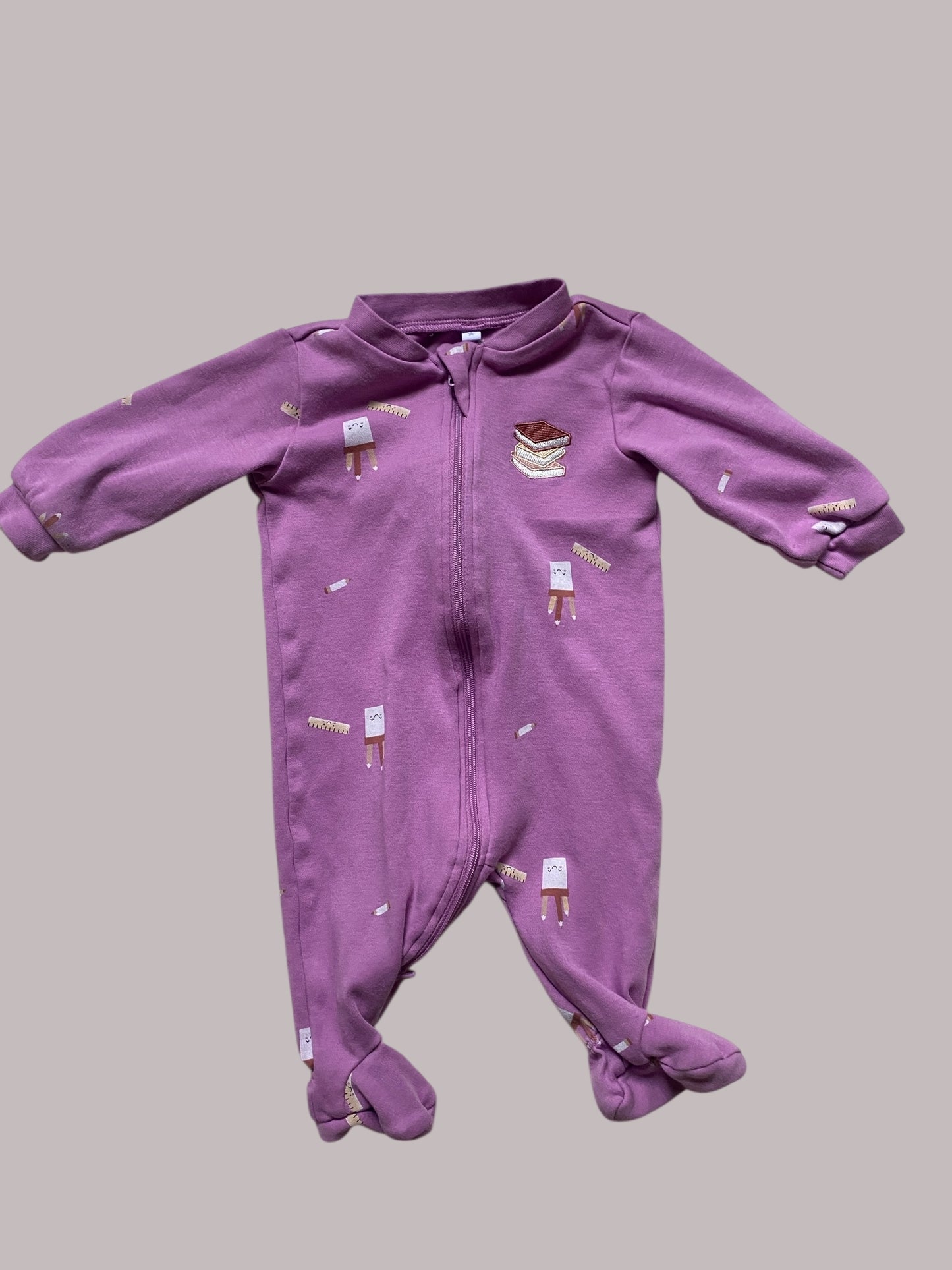 Organic cotton two-way zipper book sleeps 3m | Pekkle