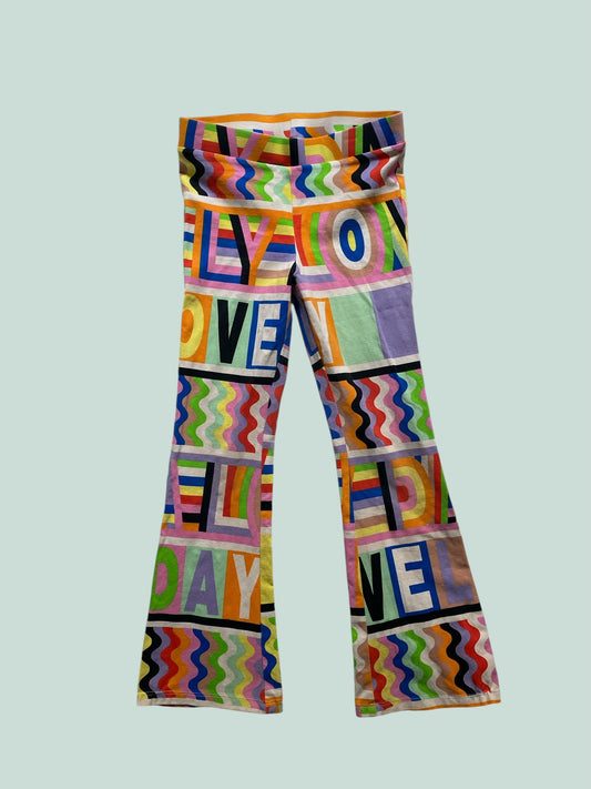 Cotton flare bottom leggings 6Y | Lakwena x H&M