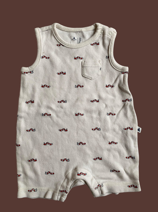 Caterpillar cotton onesie 0-3m | Gap