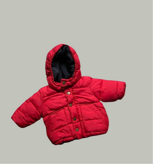 Red winter jacket 0-6m | Gap