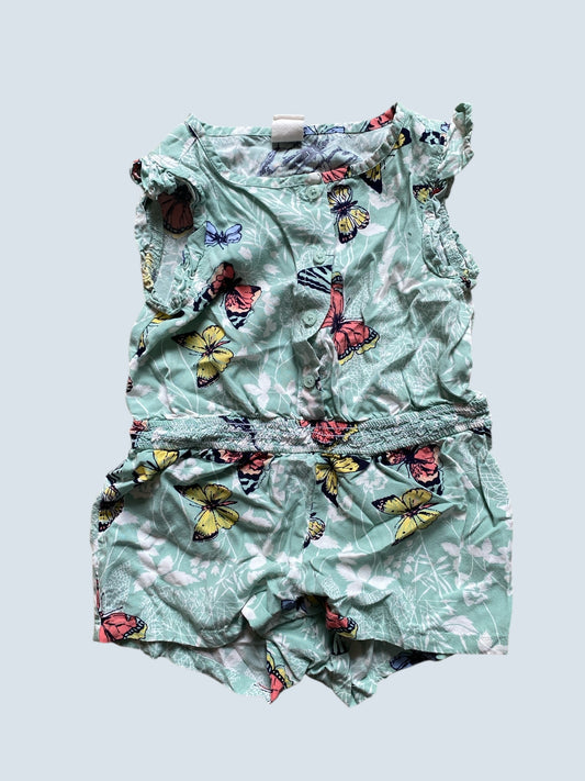Rayon butterfly romper 2Y | Gap