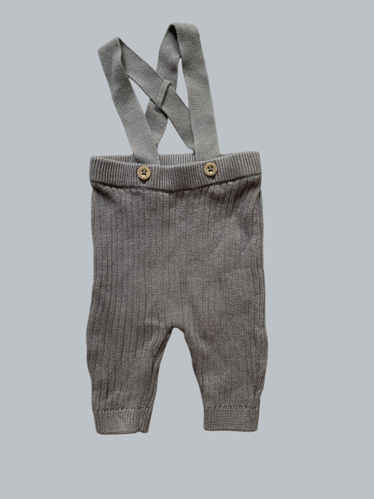 Cotton knit pants with braces 3m | Carter’s