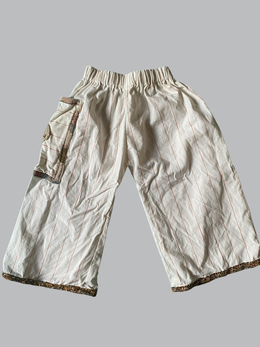 Upcycled cotton pants 2-3Y TUP
