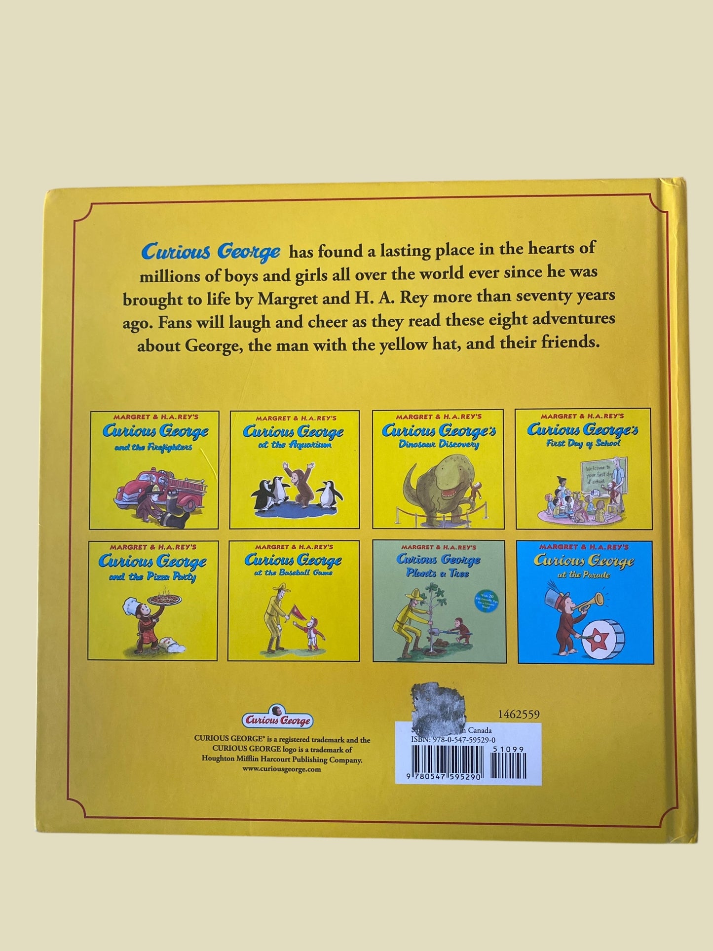 Curious George 8 Stories to share