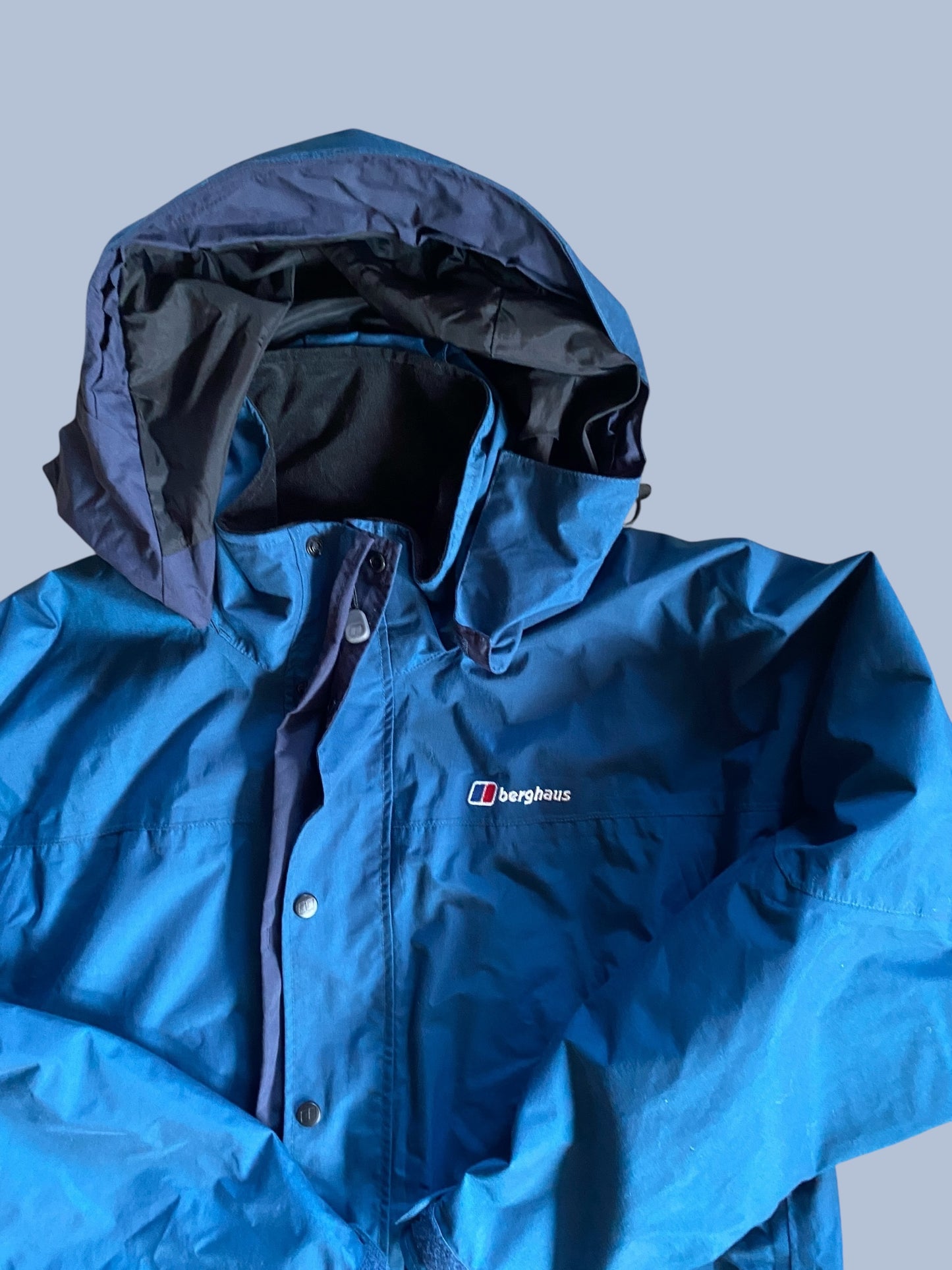 Teal blue women's waterproof jacket women’s medium (fits like m/l)  | Berghaus