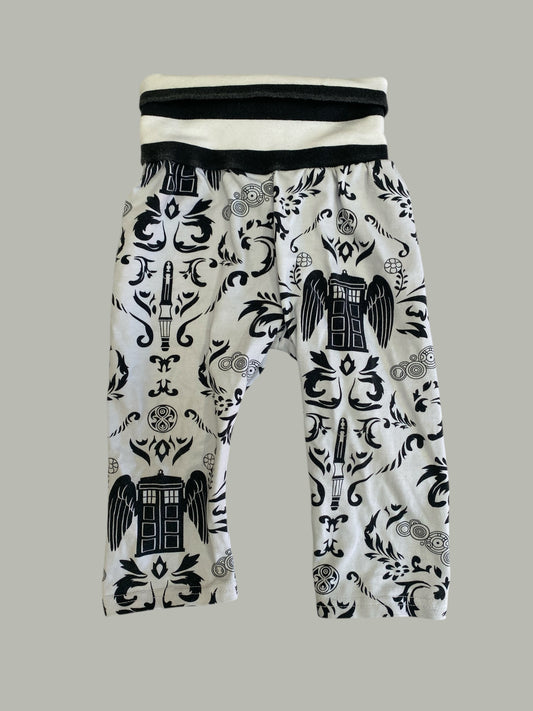 Grow with me cotton pants 6-12m | Eenvoudig Simply Unique