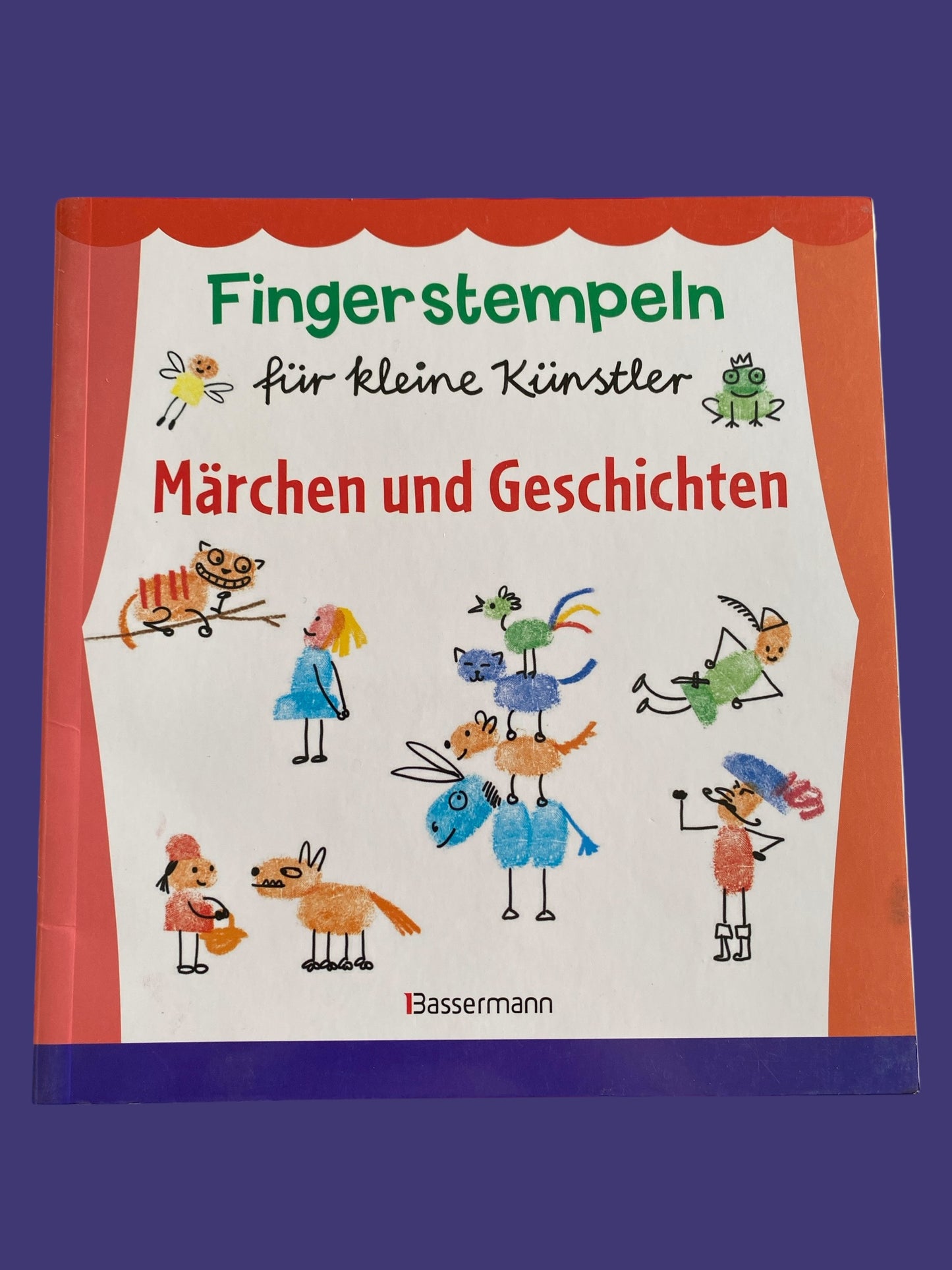GERMAN Fingerstempel für kleine Künstler