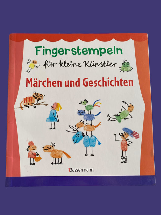 GERMAN Fingerstempel für kleine Künstler