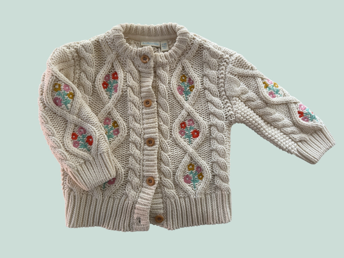 Cotton knit cardigan 2-3Y| JoJo Maman Bébé