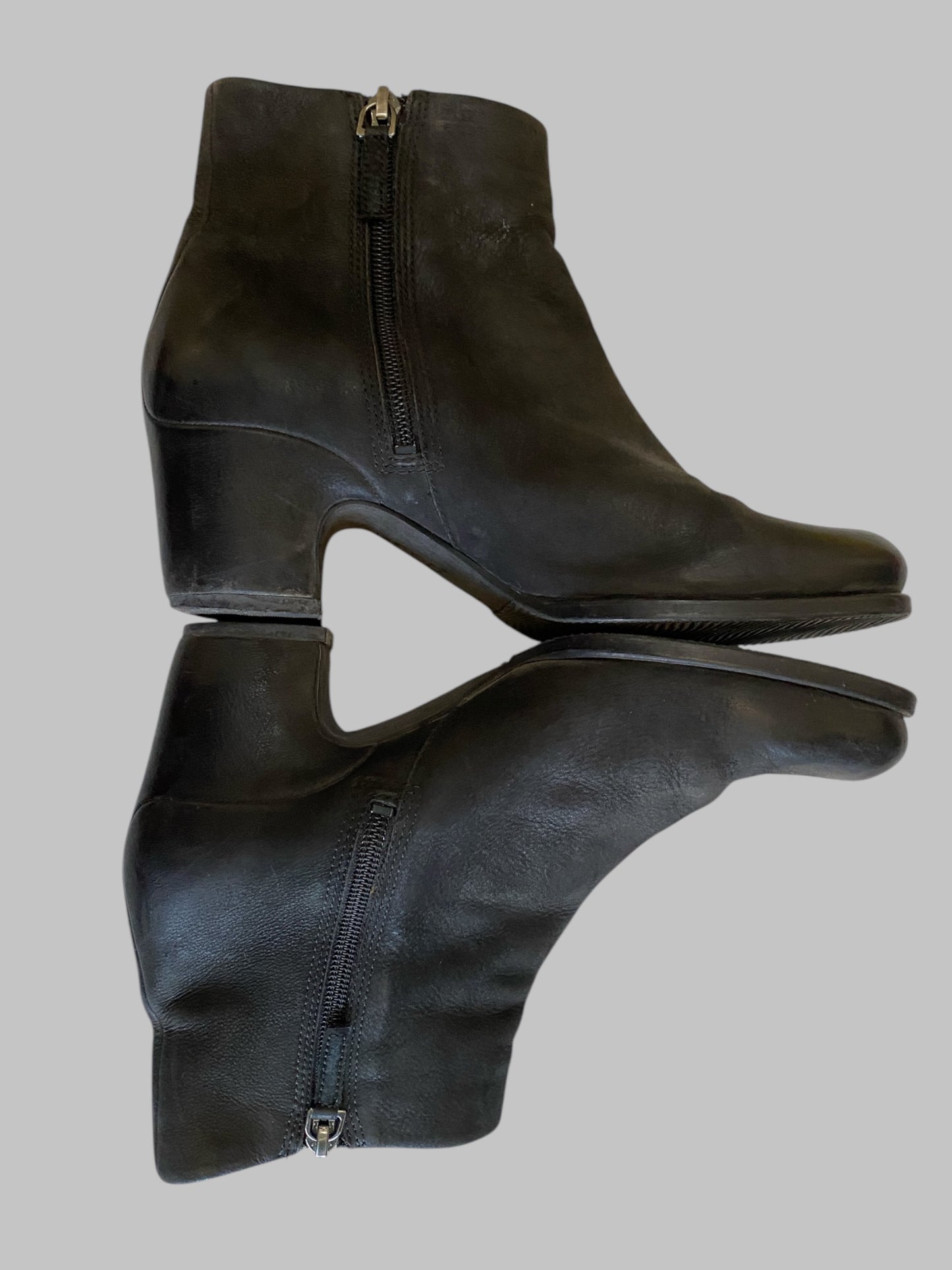 Soft leather boots size 6/6.5 (37) | Ecco