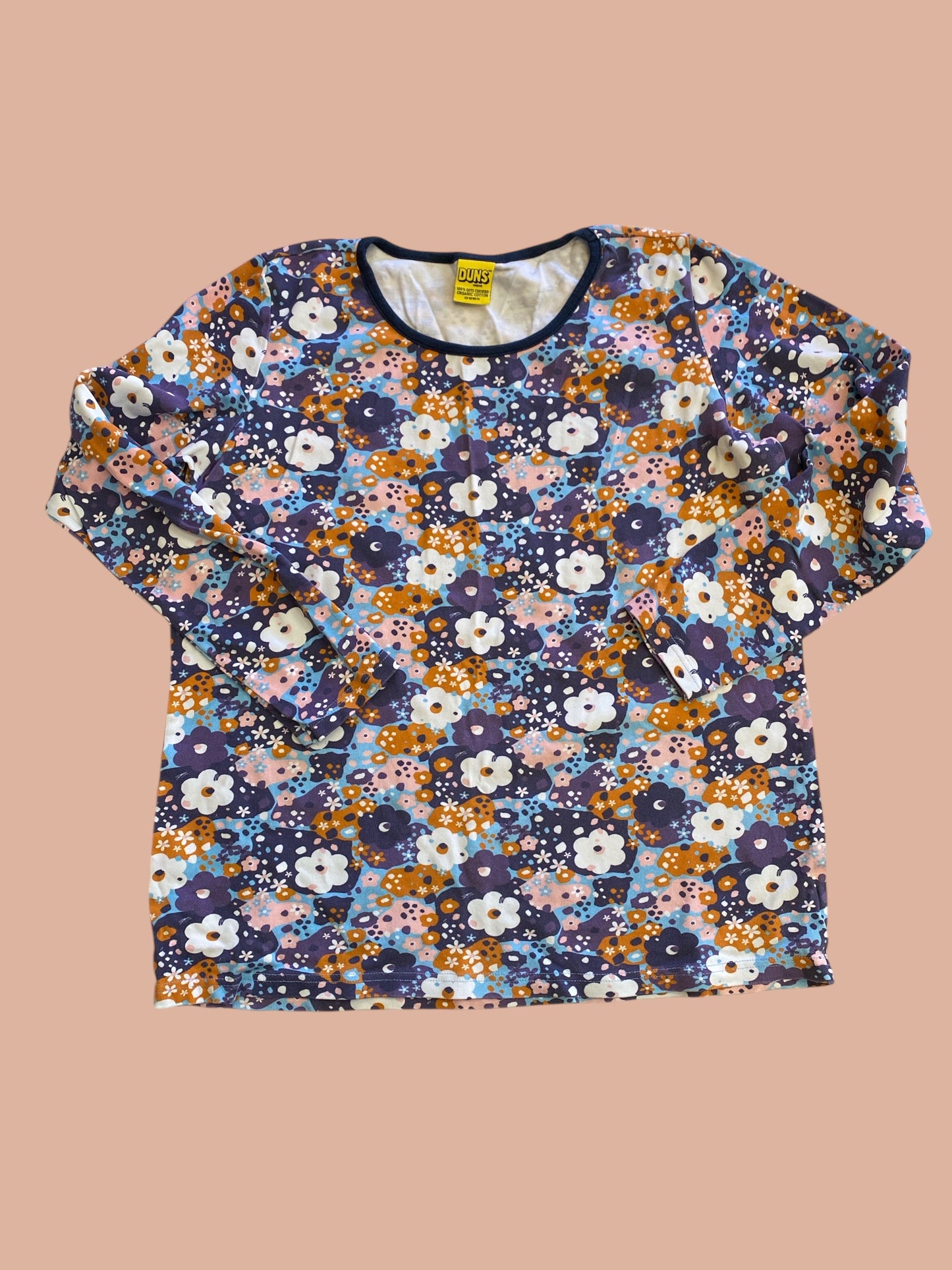 Organic cotton long sleeve top adult XL| Duns Sweden