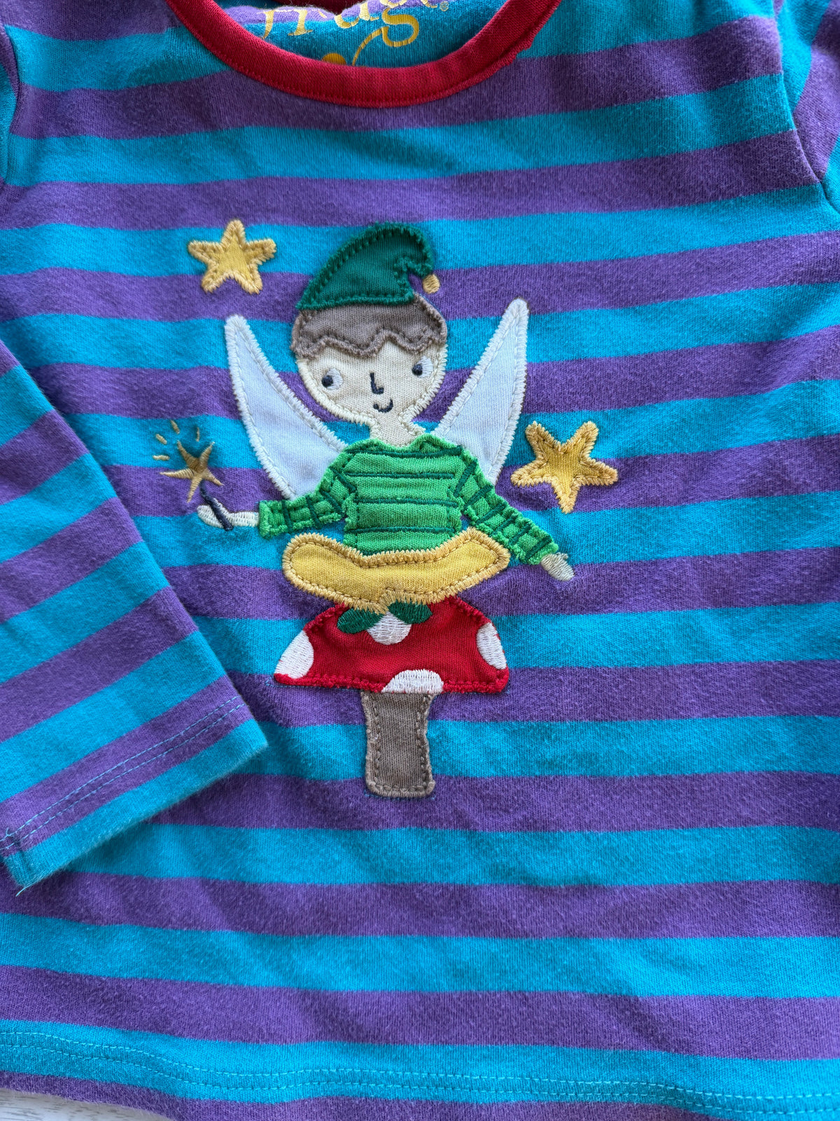 Organic cotton long sleeve top 12-24m | Frugi