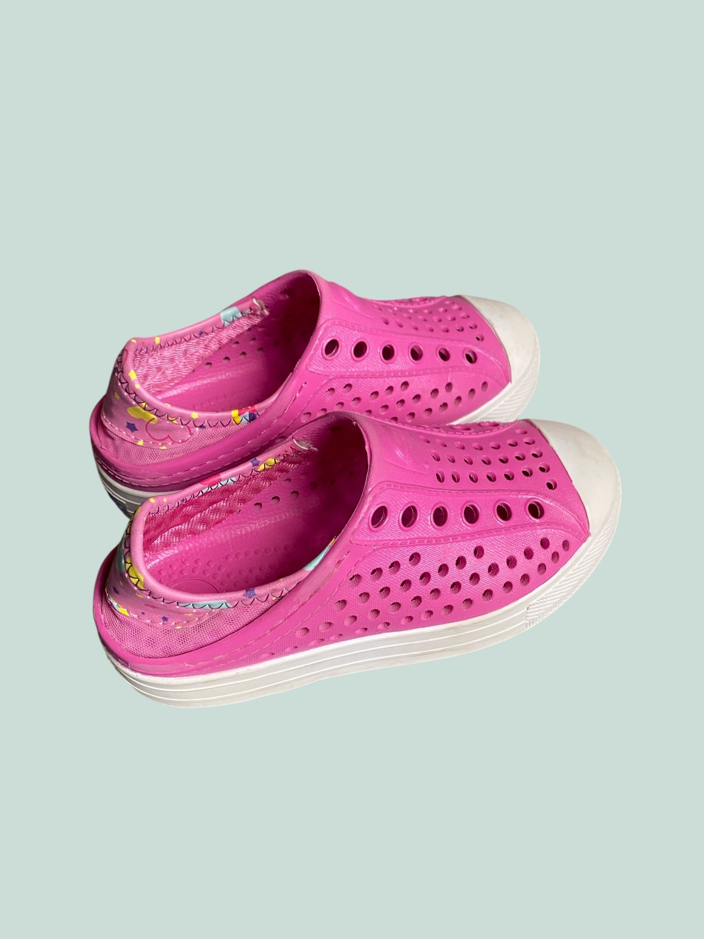 Pink slip on sandals 11 US Little Kids | Skechers