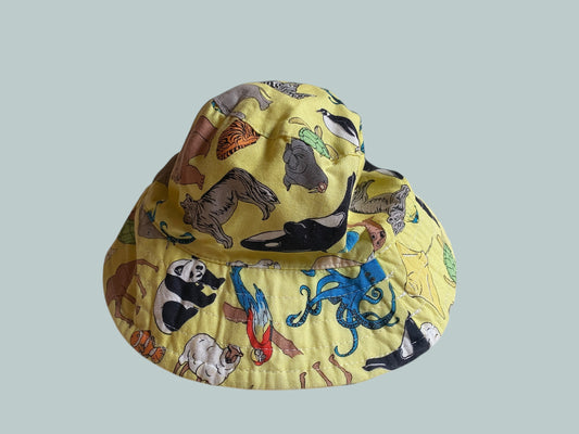Cotton bucket hat XS ~0-12m