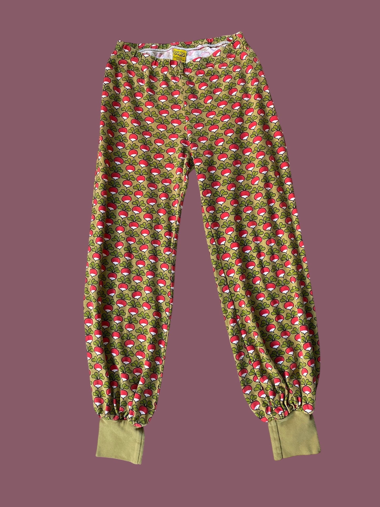 Organic cotton radish pants 10-11Y (146) | Duns Sweden