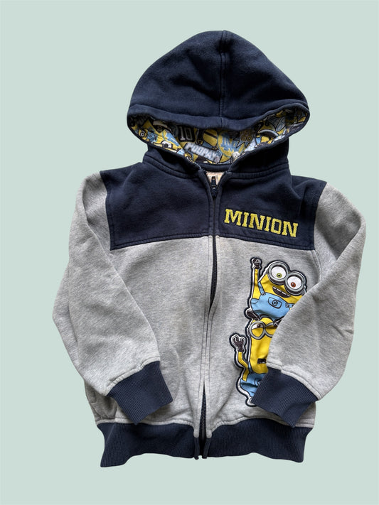 Cotton blend Minion hoodie 6Y | Despicable Me