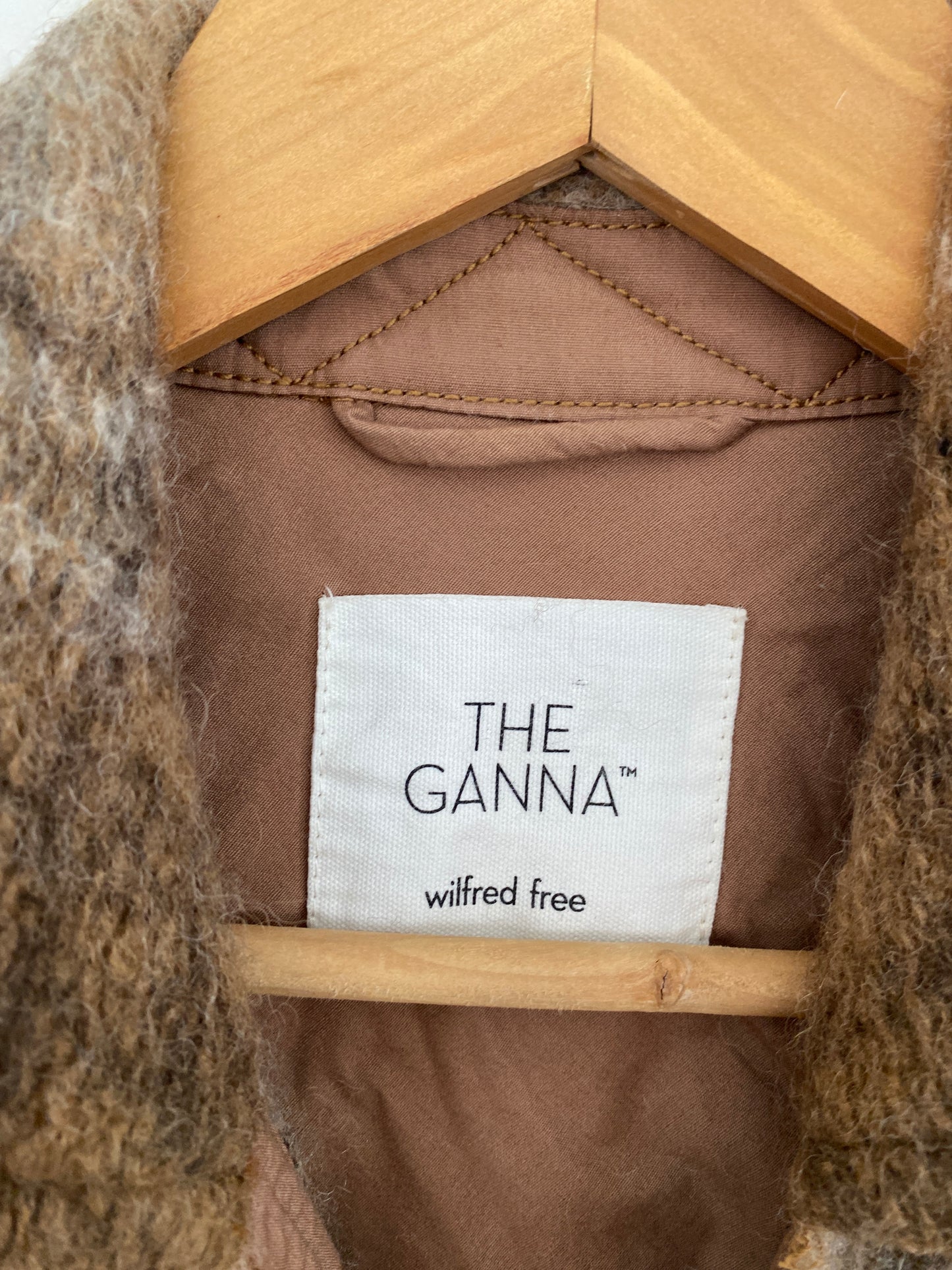 Wool blend checkered 'Ganna' jacket xs-s | Wilfred Free