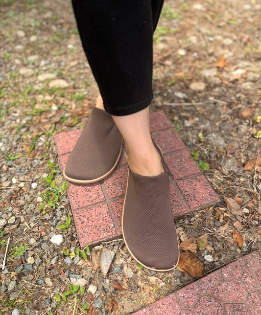 Brown Agile I barefoot sock shoes 38 EU | Saguaro