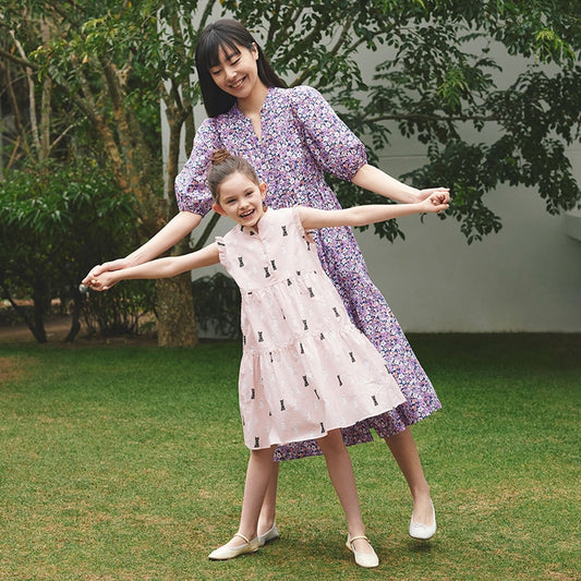 Cotton cat dress size 9-10Y | Paul & Joe x Uniqlo