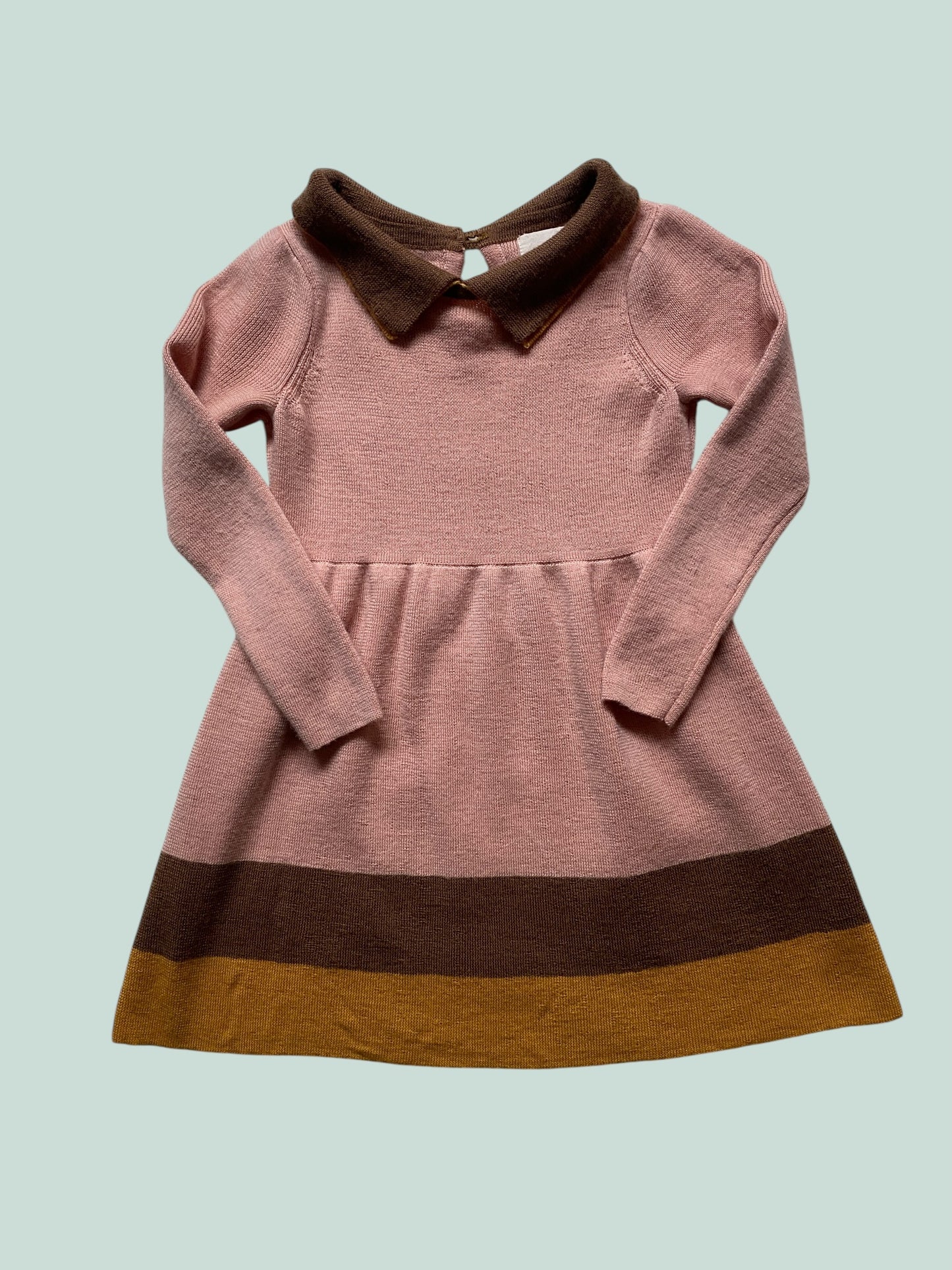 Merino wool knit dress 2-3Y | Knit Planet